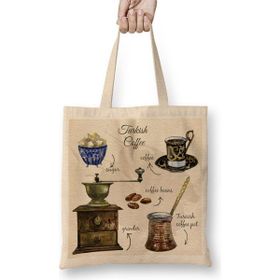 Baskı Dükkanı Coffe Turkish Bez Çanta