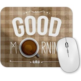 Baskı Dükkanı Coffee Good Morning Mouse Pad
