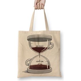 Baskı Dükkanı Coffee Time Bez Çanta