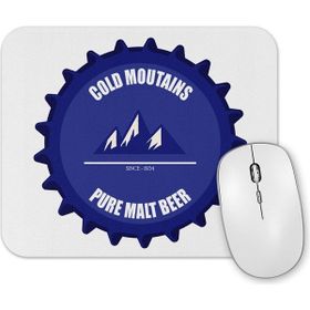 Baskı Dükkanı Cold Moutains Beer Mouse Pad