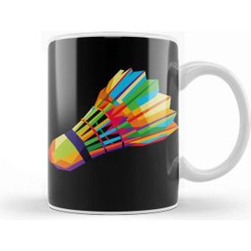 Baskı Dükkanı Colorful Shuttlecock Badminton Kupa