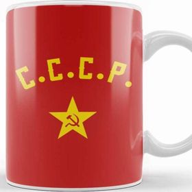 Baskı Dükkanı Communist Cccp Hammer And Sickle Kupa Bardak