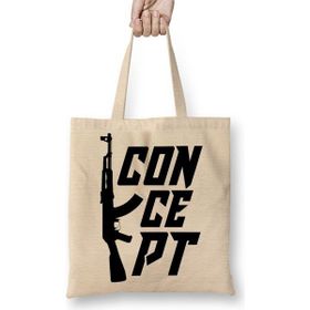 Baskı Dükkanı Concept Ak 47 Bez Kadın Günlük Çanta