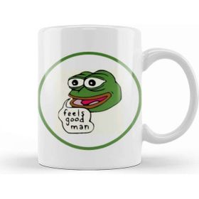 Baskı Dükkanı Conservative Frog Feels Good Man Kupa Bardak