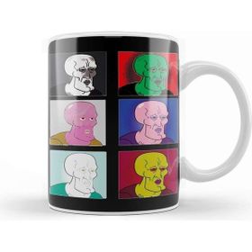 Baskı Dükkanı Contemporary Handsome Squidward Kupa Bardak