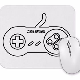 Baskı Dükkanı Controle Super Nintendo Atari Mouse Pad