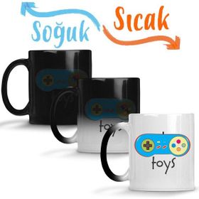 Baskı Dükkanı Controlkid Colored Sihirli Porselen Kupa