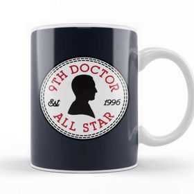 Baskı Dükkanı Converse All Star Ninth Doctor Who Kupa Bardak
