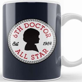 Baskı Dükkanı Converse All Star Sixth Doctor Who Kupa Bardak