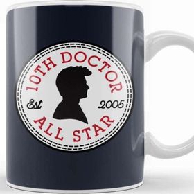 Baskı Dükkanı Converse All Star Tenth Doctor Who Kupa Bardak