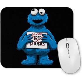 Baskı Dükkanı Cookie Monster Cookies Kurabiye Canavarı Mouse Pad