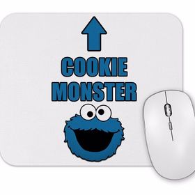 Baskı Dükkanı Cookie Monster Cookies Kurabiye Canavarı Mouse Pad