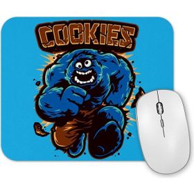 Baskı Dükkanı Cookie Monster Kurabiye Canavarı Hulk Mouse Pad