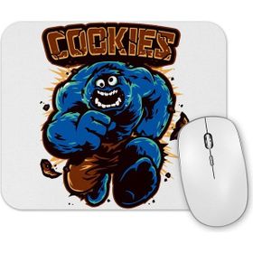 Baskı Dükkanı Cookie Monster Kurabiye Canavarı Hulk Mouse Pad