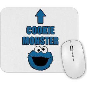 Baskı Dükkanı Cookie Monster Kurabiye Canavarı Mouse Pad