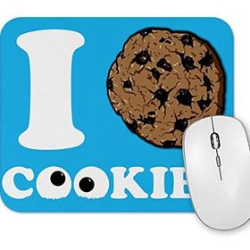 Baskı Dükkanı Cookie Monster Kurabiyeleri Severim Kurabiye Canavarı Mouse Pad