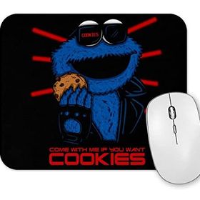 Baskı Dükkanı Cookie Monster the Cookienator Mouse Pad