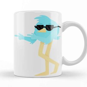 Baskı Dükkanı Cool Bird Kupa Bardak