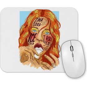 Baskı Dükkanı Cool Girl Mouse Pad