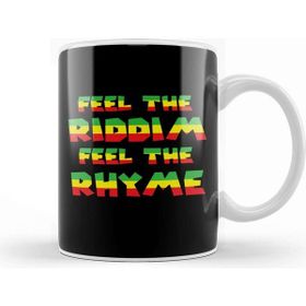 Baskı Dükkanı Cool Runnings Feel The Riddim Feel The Rhyme Kupa Bardak