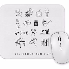 Baskı Dükkanı Cool Stuff Branca Mouse Pad