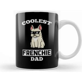 Baskı Dükkanı Coolest Cream French Bulldog Dad Kupa Bardak