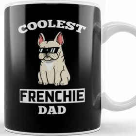 Baskı Dükkanı Coolest Cream French Bulldog Dad Kupa Bardak
