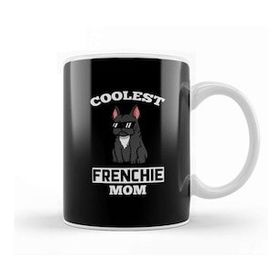 Baskı Dükkanı Coolest Cream French Bulldog Mom 01 Kupa Bardak