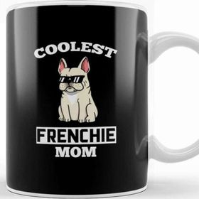 Baskı Dükkanı Coolest Cream French Bulldog Mom Kupa Bardak