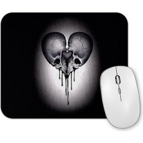 Baskı Dükkanı Coraçao Skull Mouse Pad