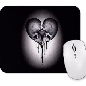 Baskı Dükkanı Coraçao Skull Mouse Pad