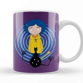 Baskı Dükkanı Coraline Porselen Kupa