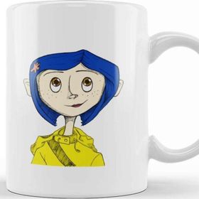 Baskı Dükkanı Coraline Porselen Kupa