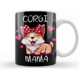 Baskı Dükkanı Corgi Mama Kupa Bardak