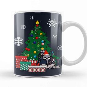 Baskı Dükkanı Cornifer Around The Christmas Tree Hollow Knight Kupa Bardak