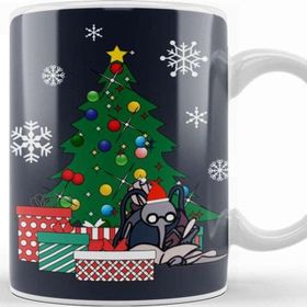 Baskı Dükkanı Cornifer Around The Christmas Tree Hollow Knight Kupa Bardak