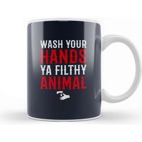 Baskı Dükkanı Corona Wash Your Hands You Filthy Animal Kupa Bardak