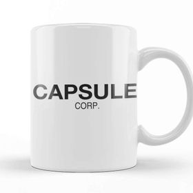 Baskı Dükkanı Corporationcapsule Trunks Dbz Dragonbal Capsule Logo Kupa Bardak