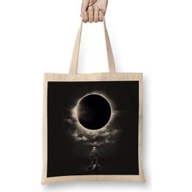 Baskı Dükkanı Cosmic Eclipse Bez Çanta