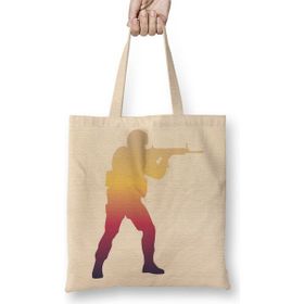 Baskı Dükkanı Counter Strike Cs Go Bez Çanta