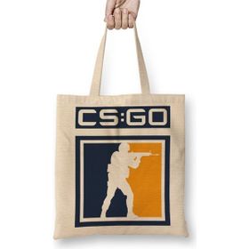 Baskı Dükkanı Counter Strike Cs Go Bez Çanta