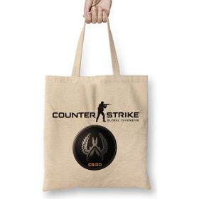Baskı Dükkanı Counter Strike Cs Go Bez Çanta