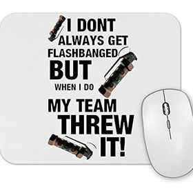 Baskı Dükkanı Counter Strike Flashbang Mouse Pad