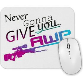 Baskı Dükkanı Counter Strike Seni Asla Yarı Yolda Bırakmam Mouse Pad
