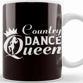 Baskı Dükkanı Country Dance Queen Western Music Line Dancing Cowgirl Kupa