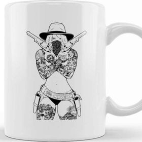Baskı Dükkanı Cowgirl Kupa