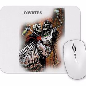 Baskı Dükkanı Coyotes Caveira 1234 Mouse Pad