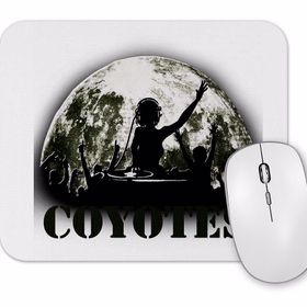 Baskı Dükkanı Coyotes Dj Mouse Pad