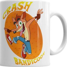 Baskı Dükkanı Crash Bandicoot Naughty Dog Sihirli Porselen Kupa