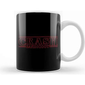 Baskı Dükkanı Crash Bandicoot Stranger Things Logo Mix Kupa